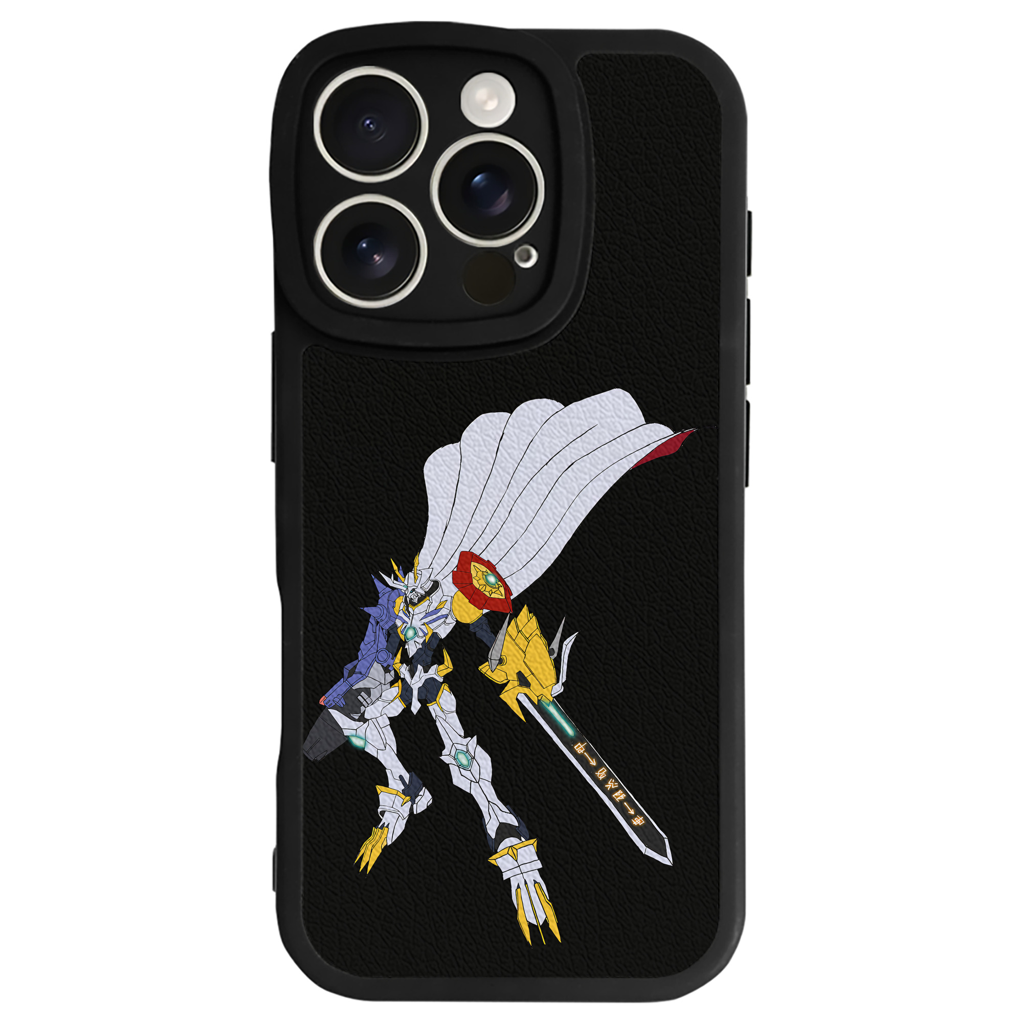 （画像用） Digimon デジタルモンスター/デジモン 【iPhone 16シリーズ対応】シリコンスマホケース（レザー調） 材質：シリコン